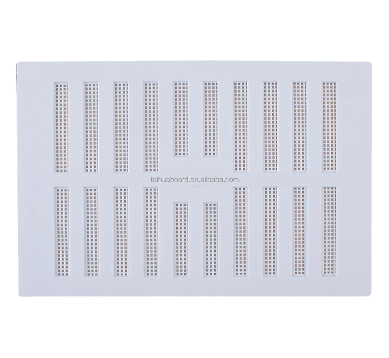 Регулируемая решетка для вентиляционного отверстия Home Smart белая пластиковая 9x9 дюймов с крышкой Flyscreen