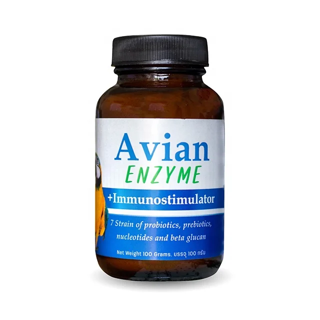 
Randolph Avien Enzyme Immunostimulator for improve gastrointestinal function for Birds and Avien Product from Thailand 