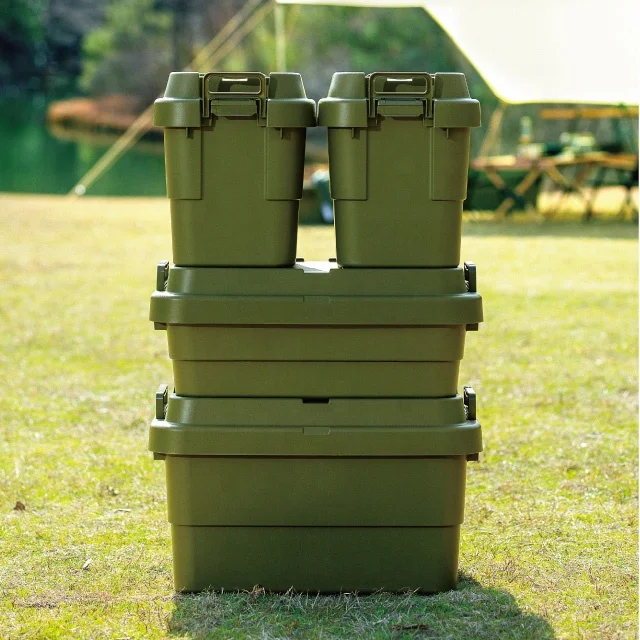 New low stacking storage box shallow with affordable prices , for camping