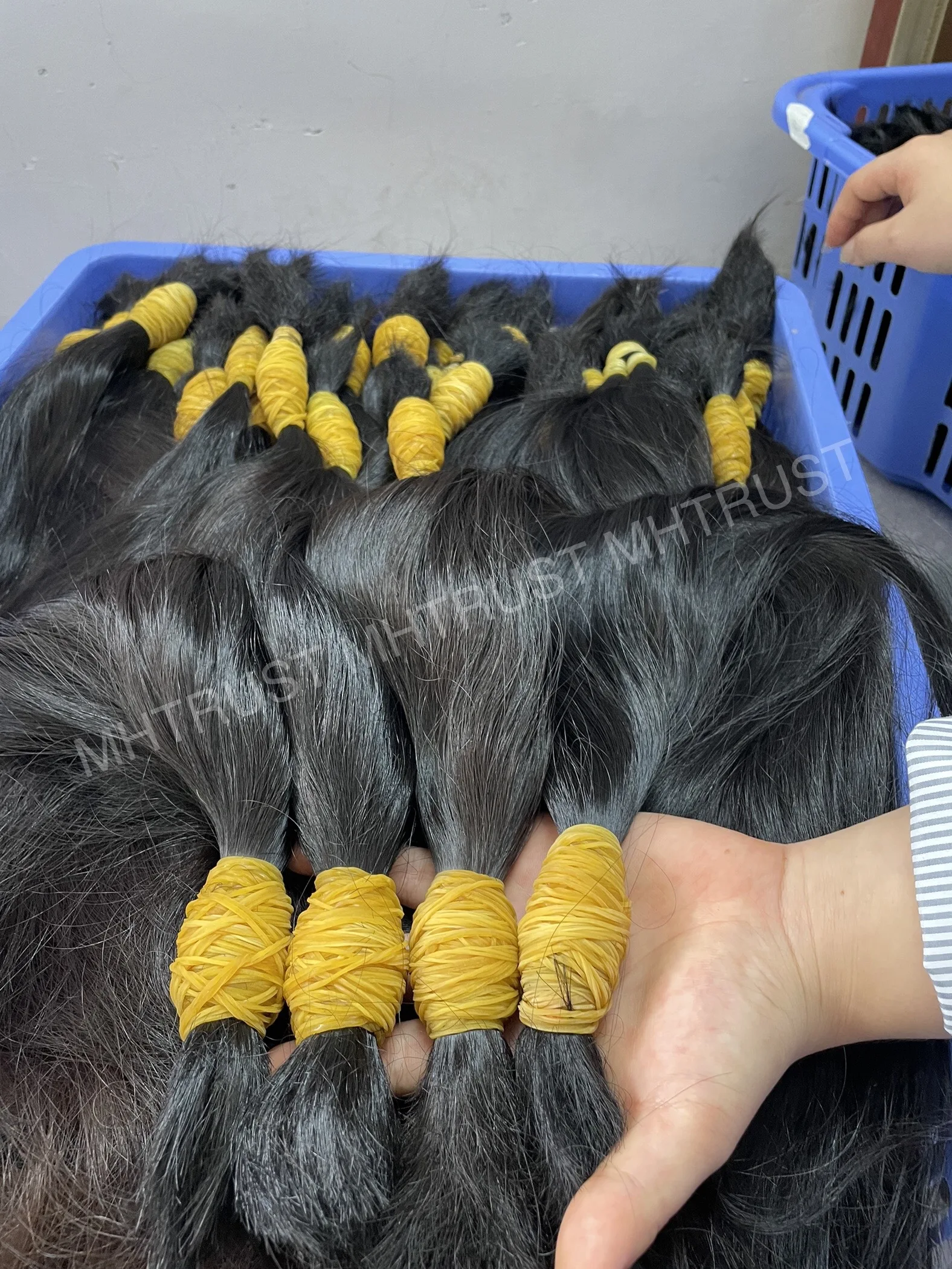 Raw  Hair 100% Vietnamese from 6inches to 40 inches from 1 donor High Quality Natural Color in Large Quantity MH Trust