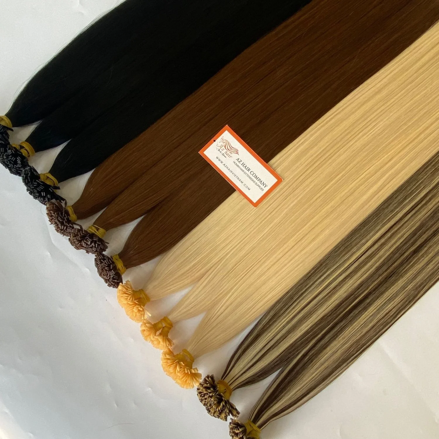 Top Selling Flat Tip Hair Extensions 12A Grade Hair Unprocessed Vietnamese Human Hair Vietnam