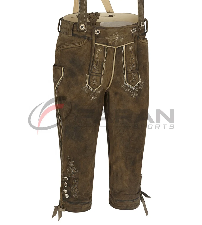 Oktoberfest Festival Tradition Shorts German Formal Wear Lederhosen Bavarian Leather Pant In High Quality Trachten Wear