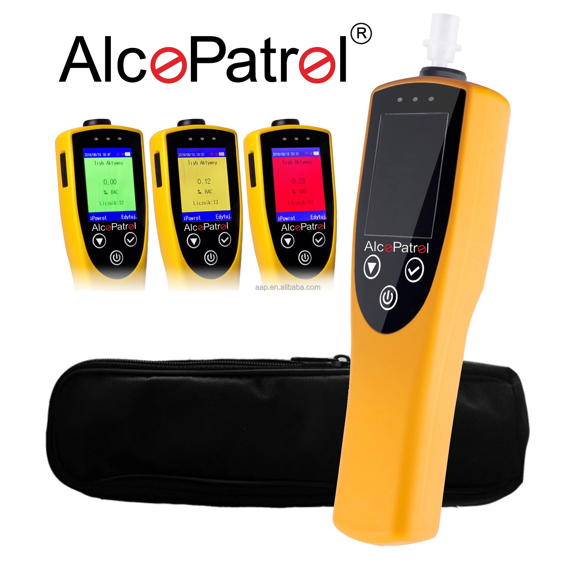 AlcoPatrol AP4020+  Professional Breath Alcohol tester  (Fuel Cell Sensor) Breathalyzer