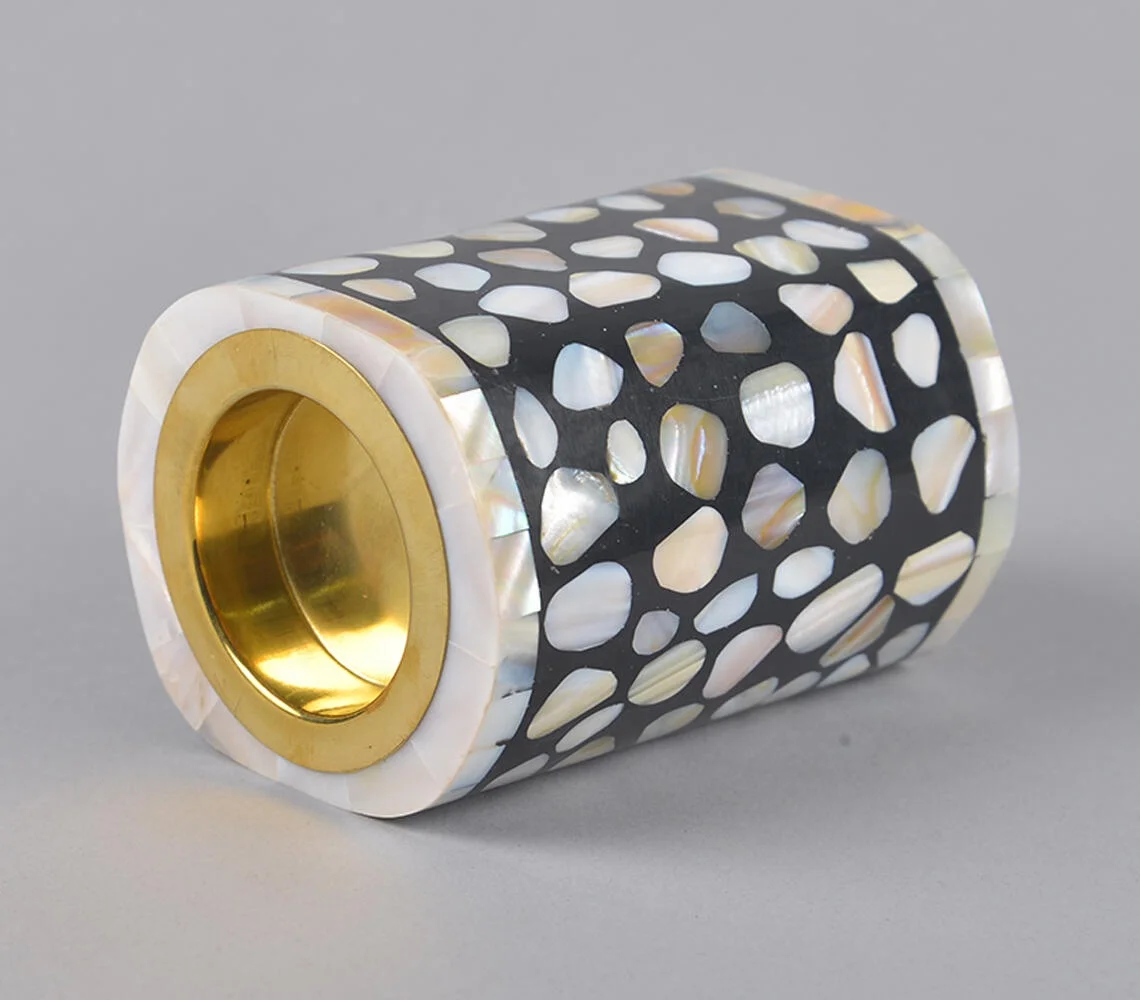 Classic Mother of Pearl Inlay Incense Burner Decorative Bakhoor Burner