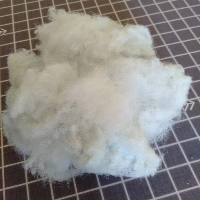 High quality Polyester staple fiber 6 Denier Solid White Vikohasan Manufacturer and synthetic fiber and GRS polyester Fibres