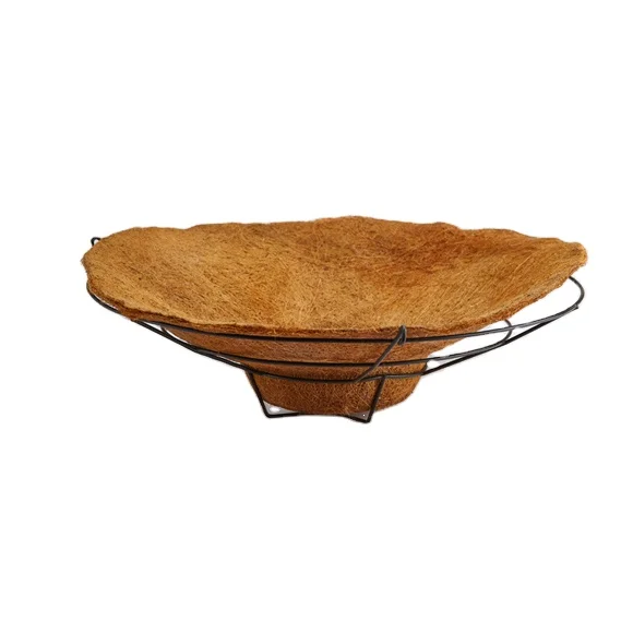 100% Natural Coconut Fiber Coir Basket Liners for Planting Flowers from Sri Lanka Origin at Best Competitive Price