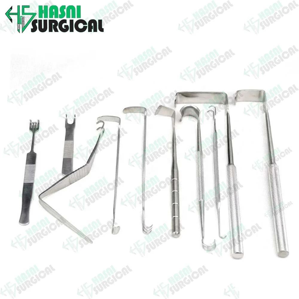 Nasal Bone Nose Surgery Set Double Eyelid Tools Spade Type Round Handle Plastic Surgery