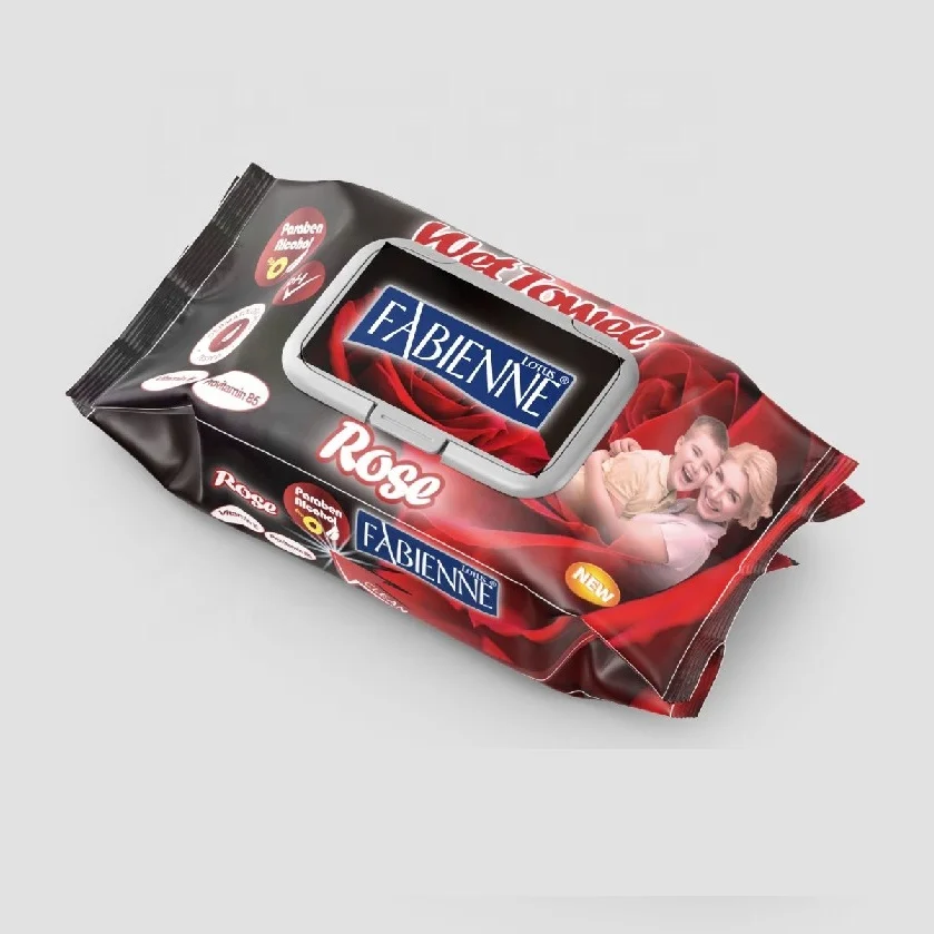 FRESH MESH WET TOWEL PAPER 100 SHEETS LAVENDER High Quality Rose Chamomile Wet Wipes Skin Care Hand & Mouth Cleaning from Turkey