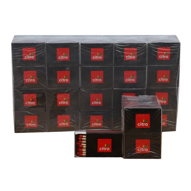 Best quality 50 sticks Housebold pocket matches for Nigeria retailers