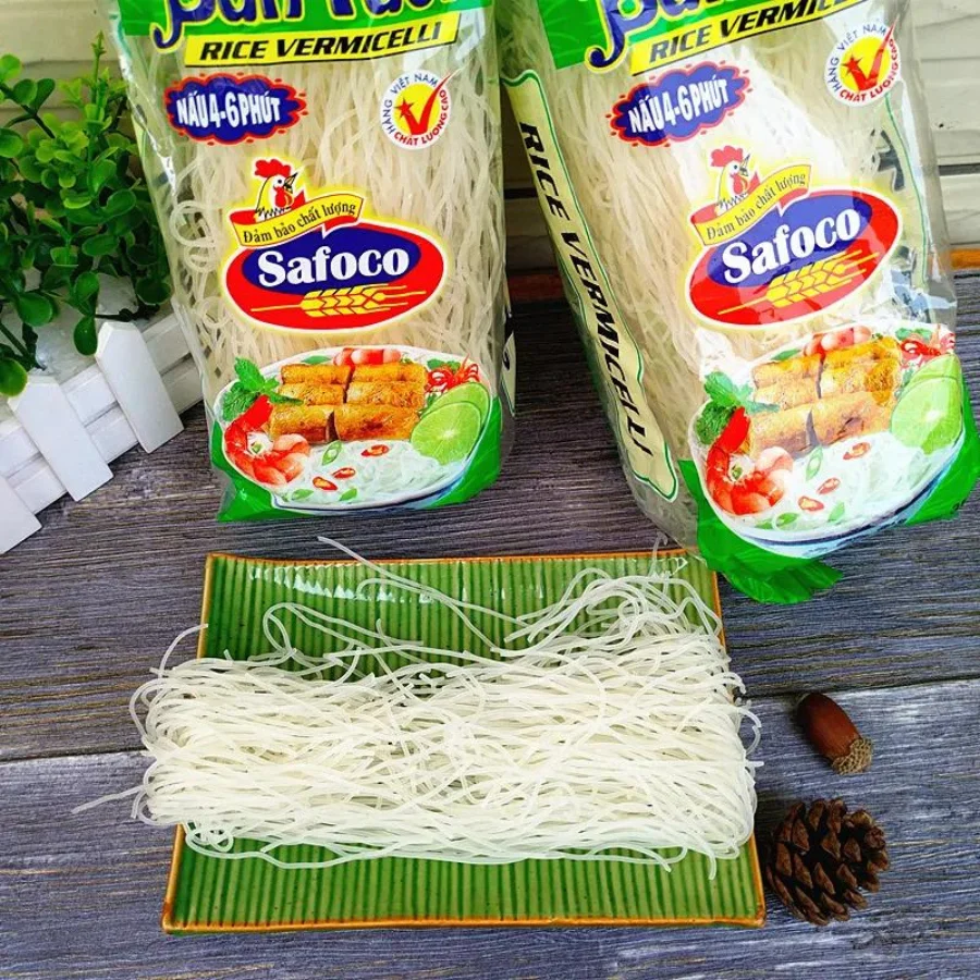Special Taste Noodle Rice from Vietnam Safaco Rice Vermicelli 500g