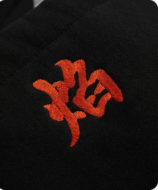 OEM оптовая продажа Niepce огонь пламя Толстовка Азиатский Хип-Хоп городской уличный пуловер свитшот пользовательский хит продаж