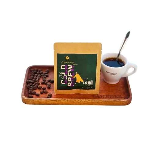 Hancoffee холодное пиво растворимый кофейный порошок высокого качества смесь арабики робуста ODM поддержка настраиваемой упаковочной коробки по лучшей цене