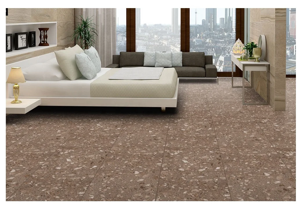 European 60x60 Matte Finish Liquid Porcelain Tiles Modern Marble Stone Design with Glossy Wall Tiles Bathroom Floor Elevation