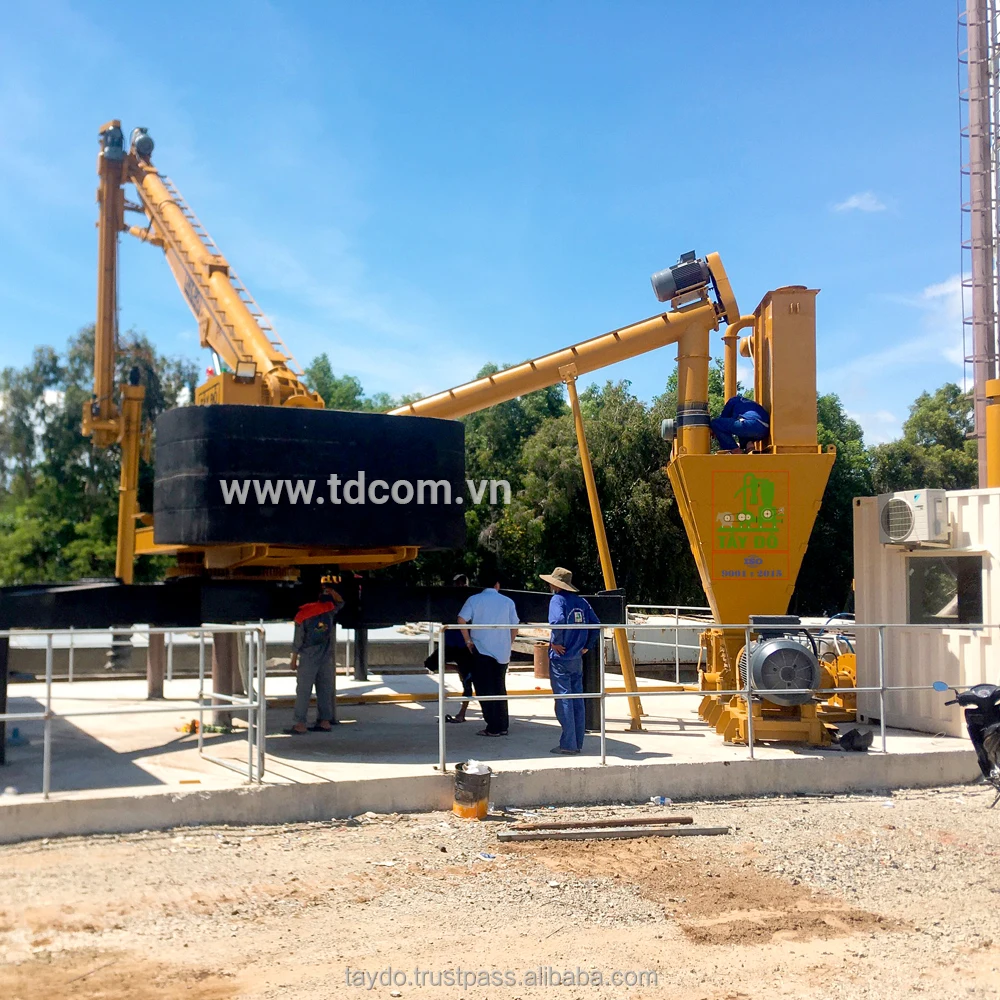 Грузоподъемность 50-500 тонн в час, изготовленный на заказ разгрузчик кораблей, подходит для различных продуктов, комбинированный с вакуумным винтовым насосом