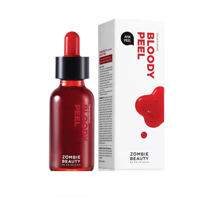 Wholesale only ZOMBIE BEAUTY by SKIN1004 Bloody Peel AHA 17% Peeling Solution Korean Skin care cosmetic beauty