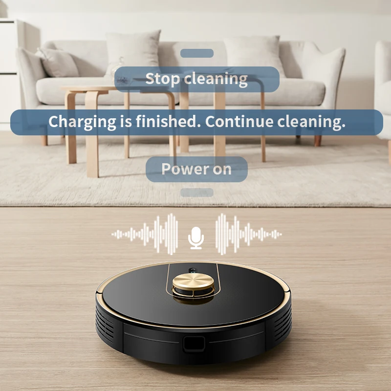 
sweeping machine robot cleaner house appliances robot vacuum cleaner Uoni V980 Plus strong suction lidar 