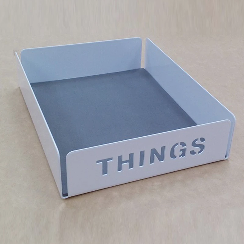 Triangle Shape Metal File and Document Holder