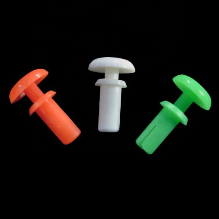 Natural nylon snap plastic push rivets / Plastic snap rivet