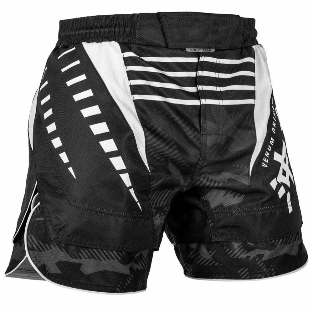 Oem Wholesale Plain Stretchy Fight Mma Kick Boxing Muay Thai Shorts OME Wholesale custom new 100% polyester Muay Thai Boxing