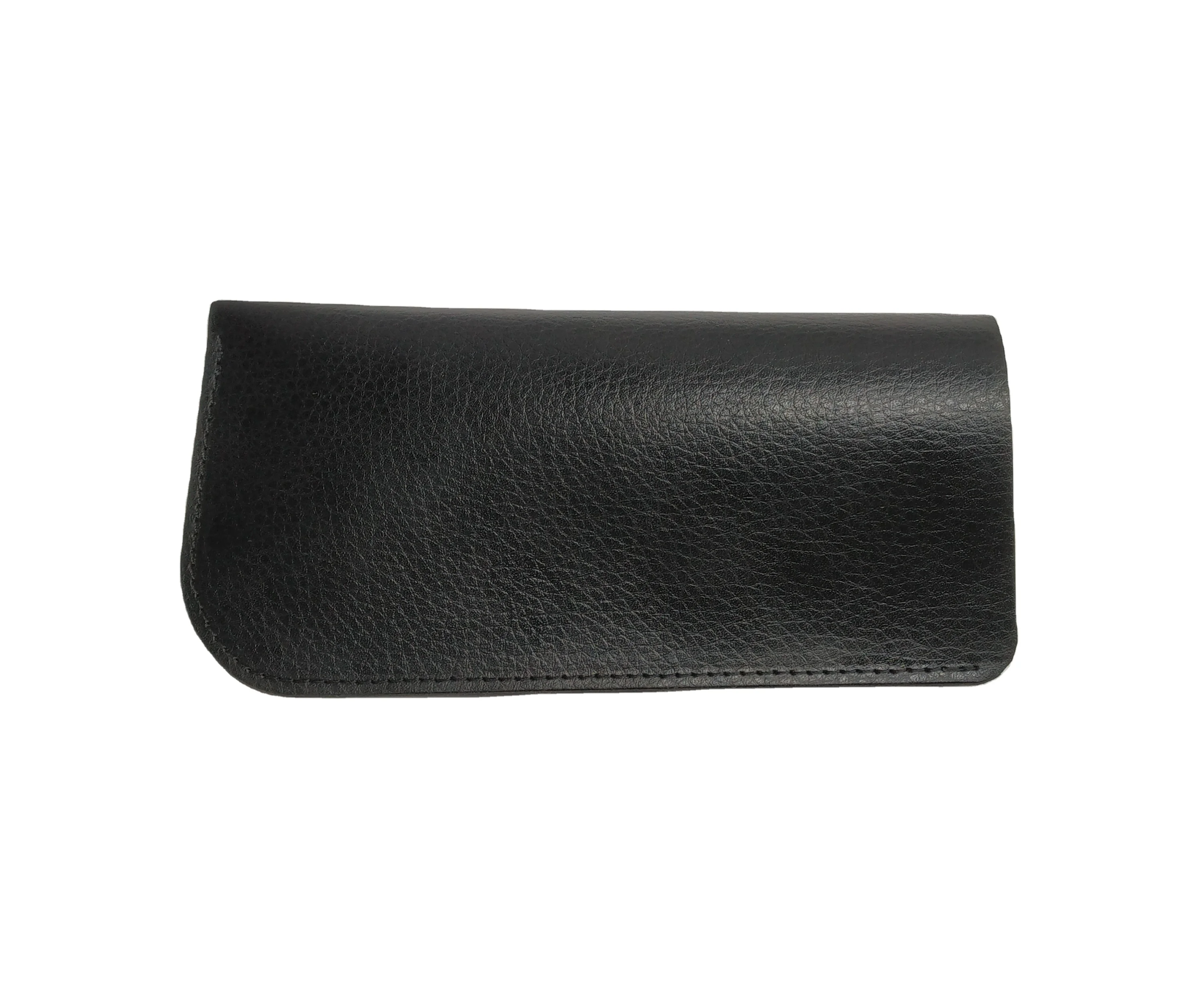 High Quality PU Leather Optical Eyeglass Spectacle Case Sunglass Cover Custom Logo Printed Eyewear Bag Wholesale Export Supply