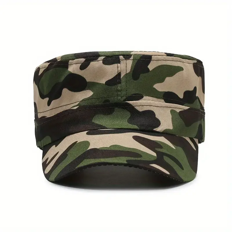 High Quality Original Panel Camouflage Cap Men Custom Logo Vietnam Camouflage Cap Fitted Hats Sports Baseball Cap Cycling Ski