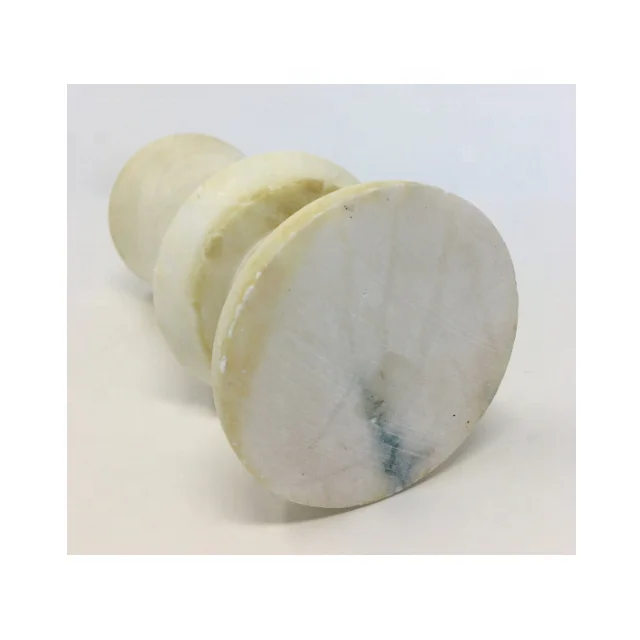  Белая настольная декоративная мраморная Цветочная ваза небольшого размера