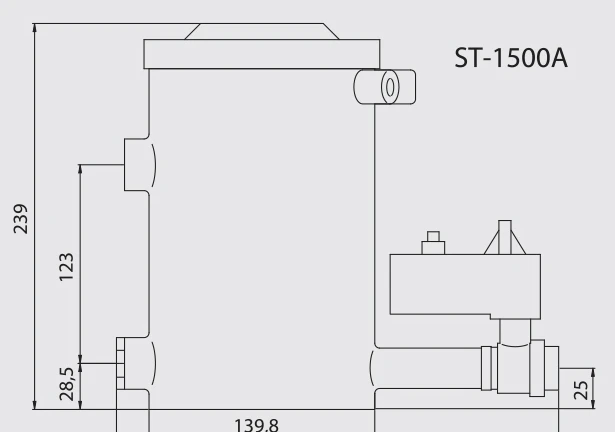 Super Trap - Motorized Ball Valve Zero Air Loss Condensate Drain ST-1500A