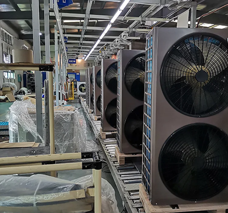 Низкотемпературный преобразователь постоянного тока, воздух-вода, тепловой насос, кондиционер для отопления и охлаждения дома