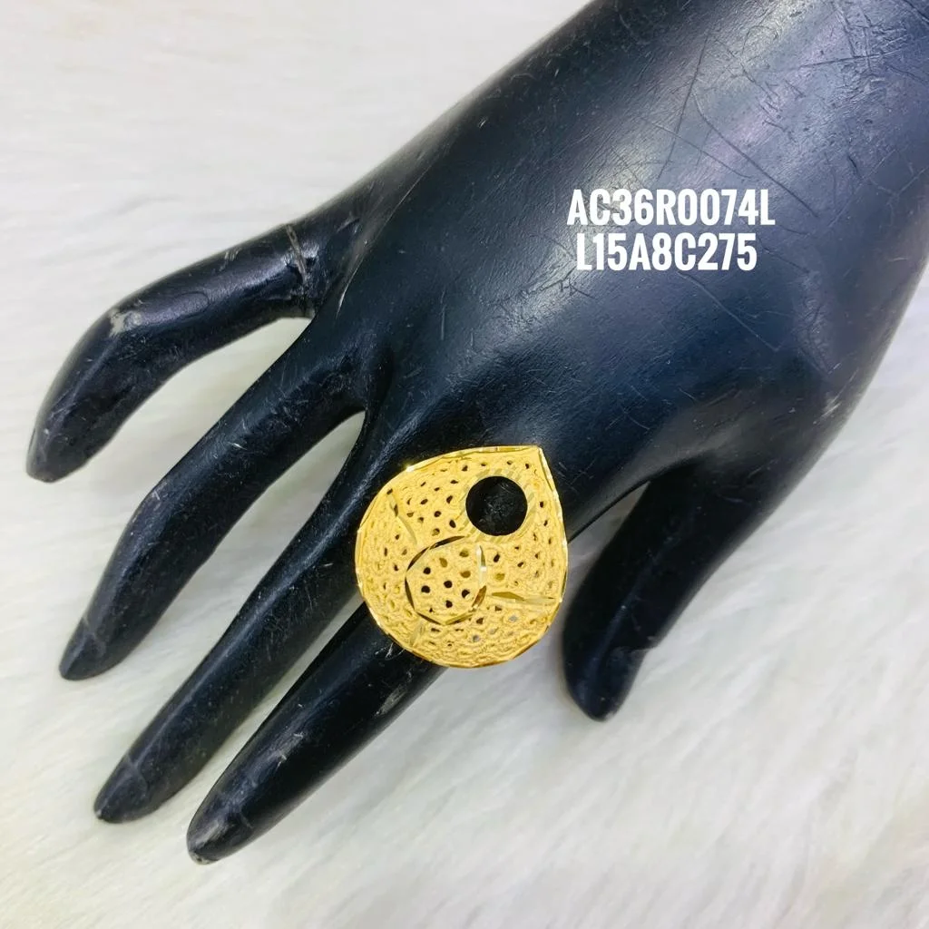 New Design gold plated rings online Design fashion jewellery one gram Buy Designer Gold Plated Ring for Women