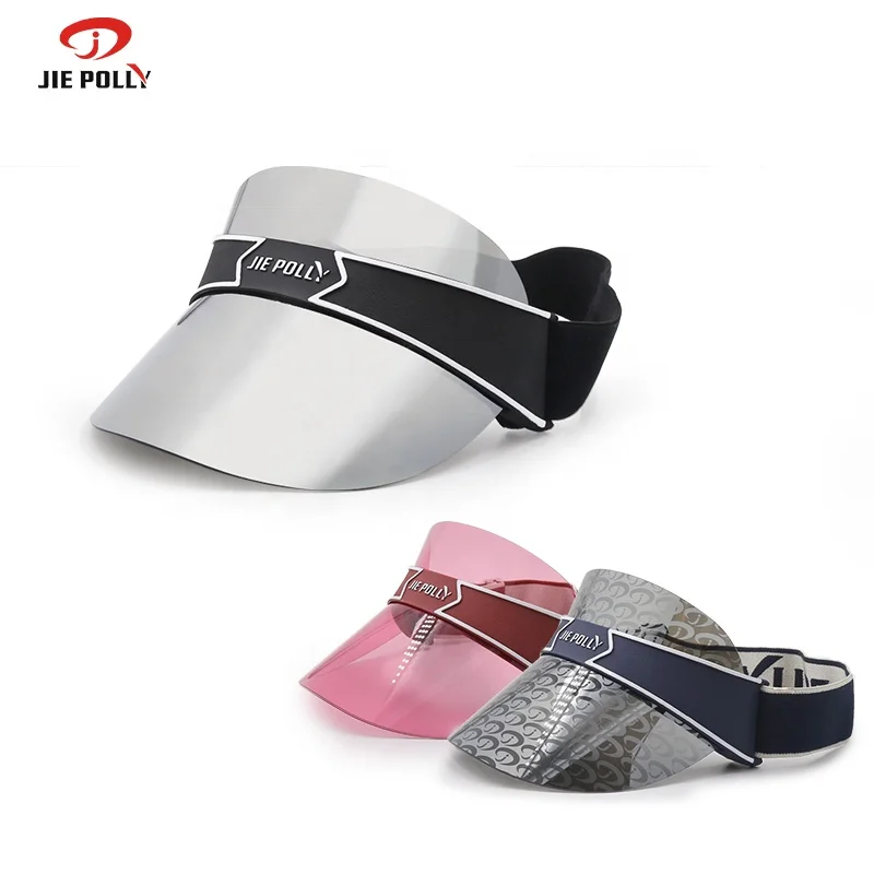 Jiepolly Custom Ce Certification Oem Outdoor Sports Eye Protection And Uv400 Protection Plastic Sun Empty Top Hat With Lens