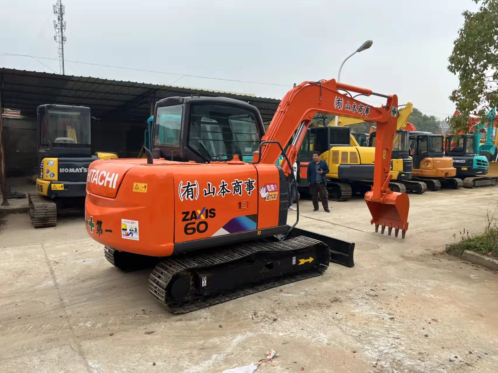 Used ZAX60 Small Hitachi Excavator mini Excavator Machine zax60 for sale