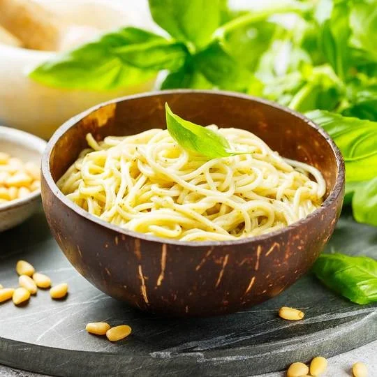 Хит продаж экологически чистые натуральные кокосовые чаши ручной работы для еды