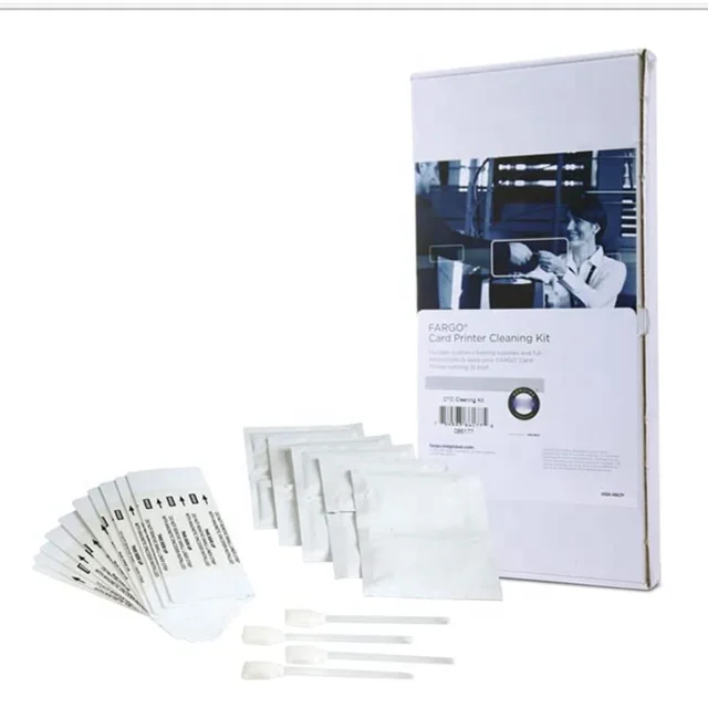 Hidfargo 89200 Card Printer Cleaning Kit For Fargo HDP5000  HDP5600 ID Printers