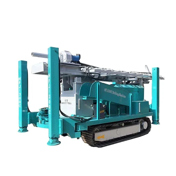 Буровая установка гусеничного типа для бурения скважин HFJ300C, для сельскохозяйственного орошения, 180 м/200 м/300 м/400 м/500 м