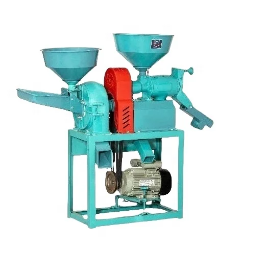 High Quality Natural Rice Mill Machine For Commercial Use Mild Steel Electric Rise Mill Machine With Cheap Price