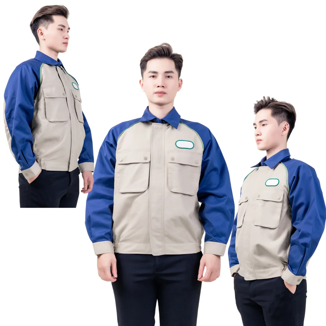 BEST SELLING high quality uniform shirt workwear for men work clothing with customize design & logo From Saomai FMF VN factory