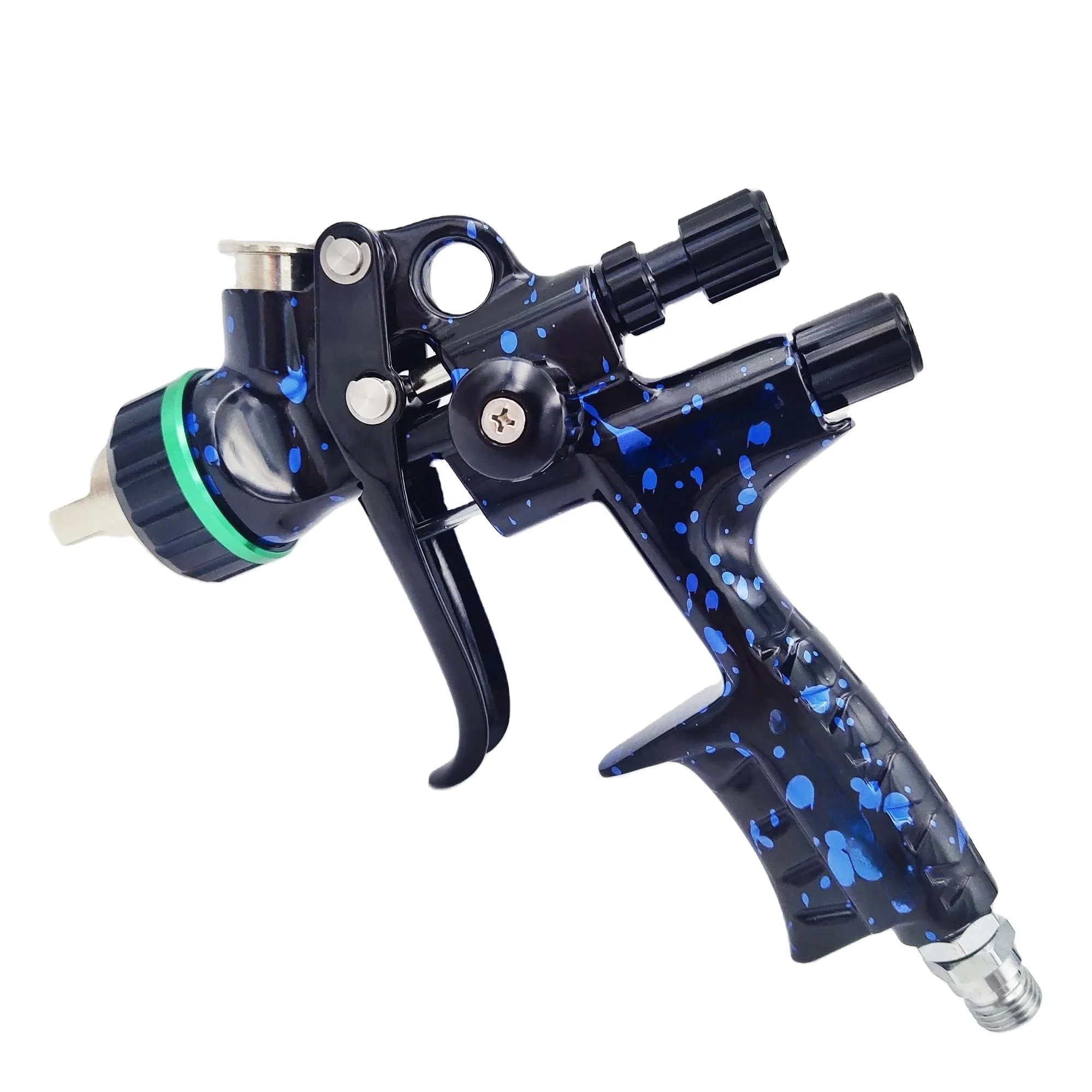 High Performance HVLP Gravity Feed Spray Gun  for Auto Paint, Primer, Clear Top Coat and Touch-Up