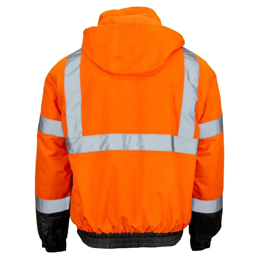 Safety Workwear Custom Safety Work Wear Jackets Reflective Motorcycle Waterproof Fluorescent Jacket