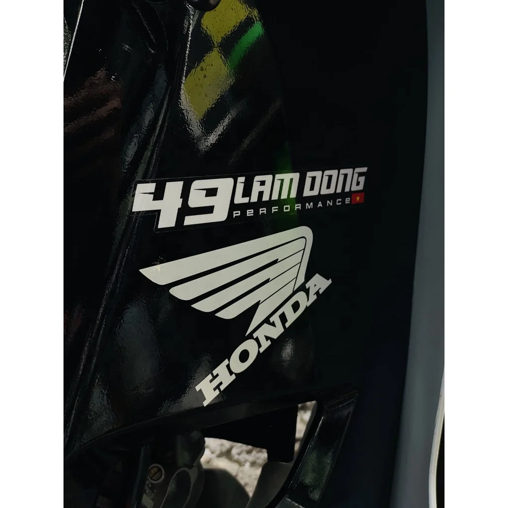 Logo stickers for machine viewing of provinces and cities in Vietnam, high quality uv dtf car decal stickers.