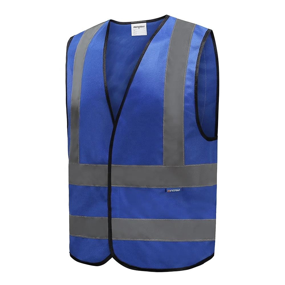 Customized Public Yellow And Orange Reflective Mesh 100% Polyester reflective jacket high visibility Reflective Vest safety vest