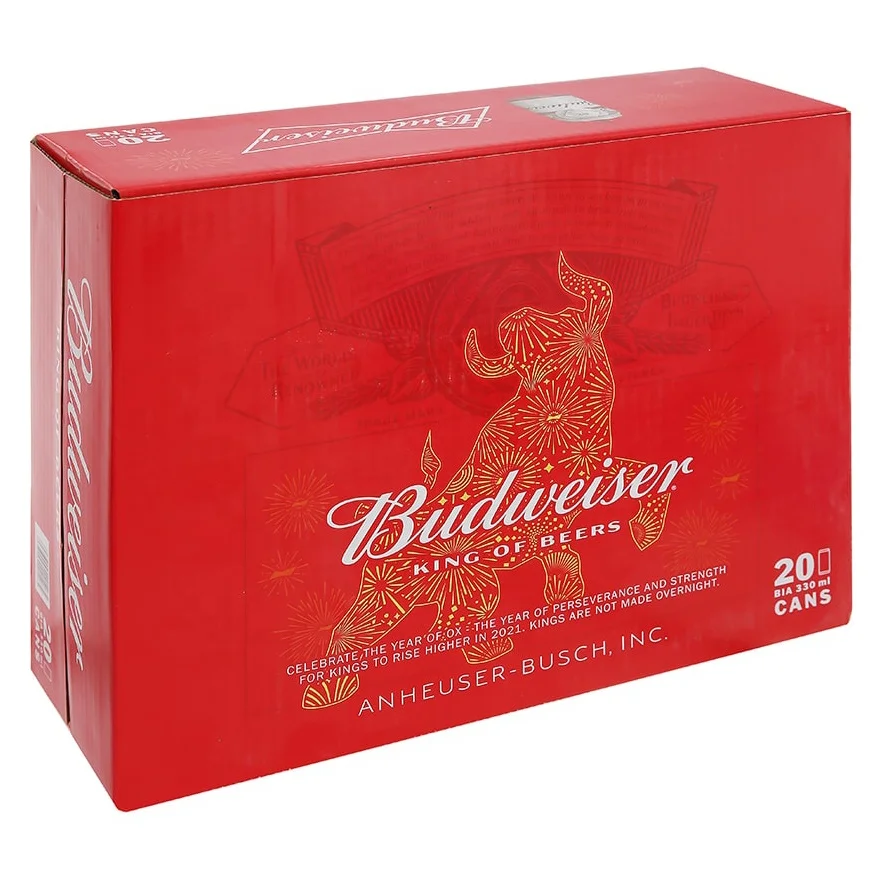 Банка для пива BUD 330 мл