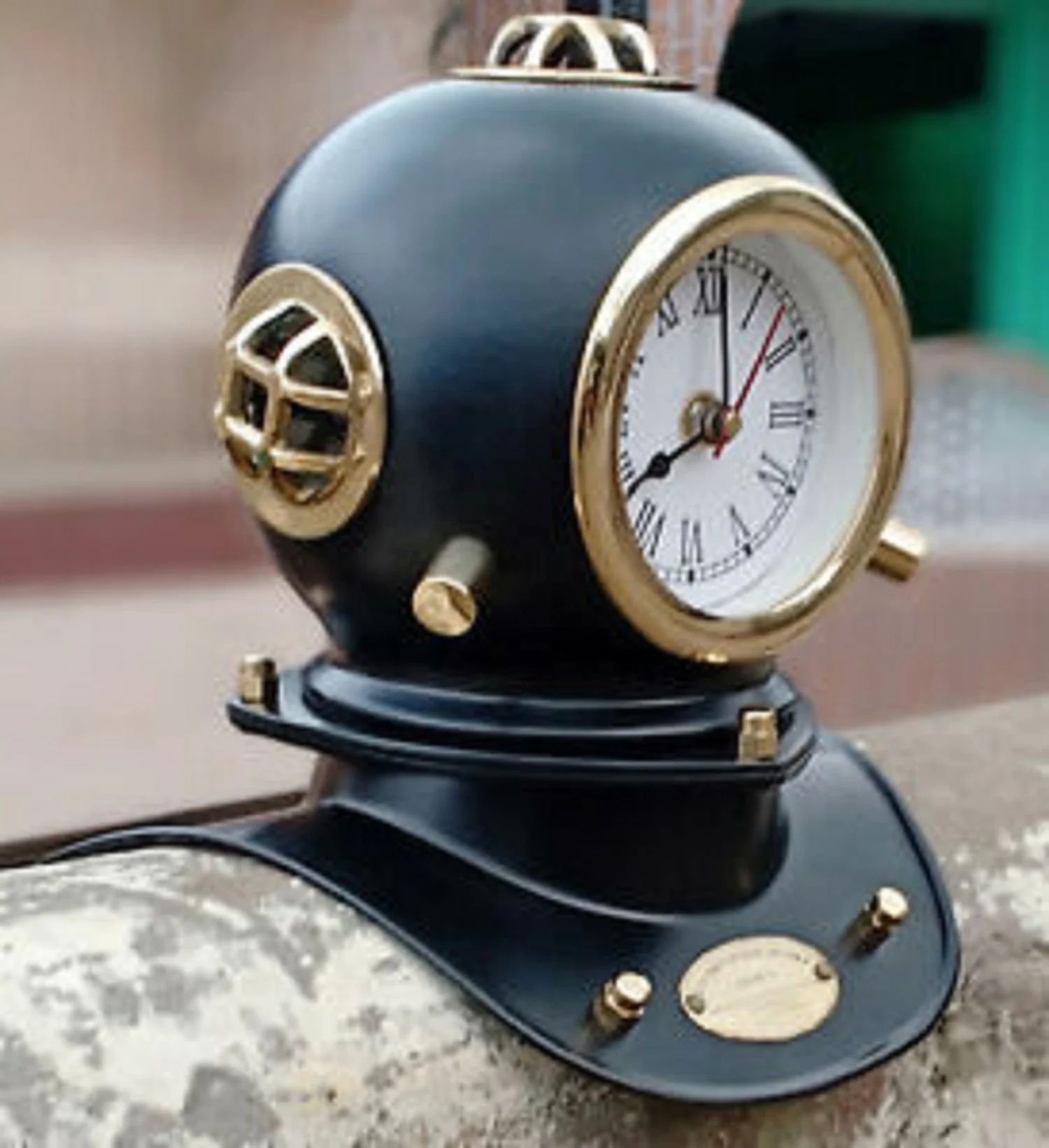 Морской в винтажном стиле водолазов шлем подходит для морского дайвинга шлема с часы декор