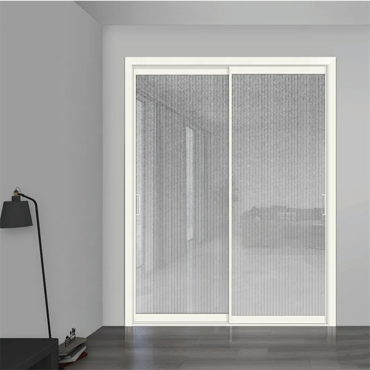 Hidden Sliding Door Film Switchable Smart Glass Hd Safe Sliding Door Intelligent Hanging Rail Sliding Door