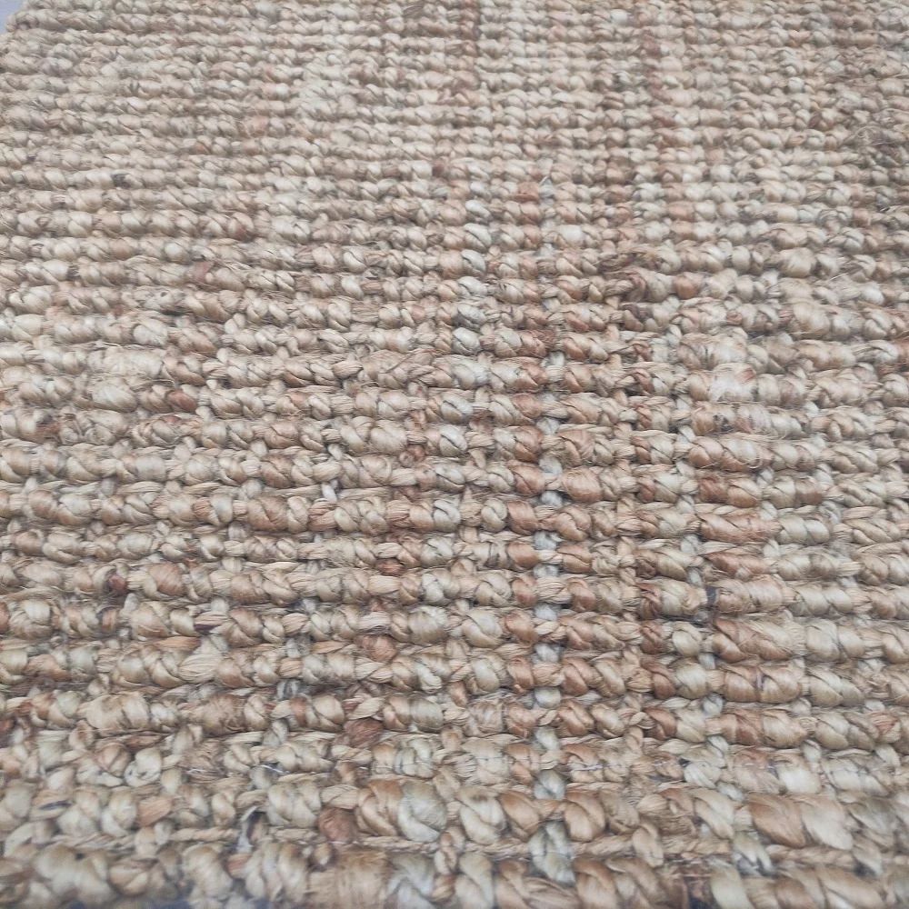 Jute Carpets Rolls and Rugs Jute Area Carpet Size Sofa Natural Living Room Wholesale Natural Customized Adult Polybag Plain 10F