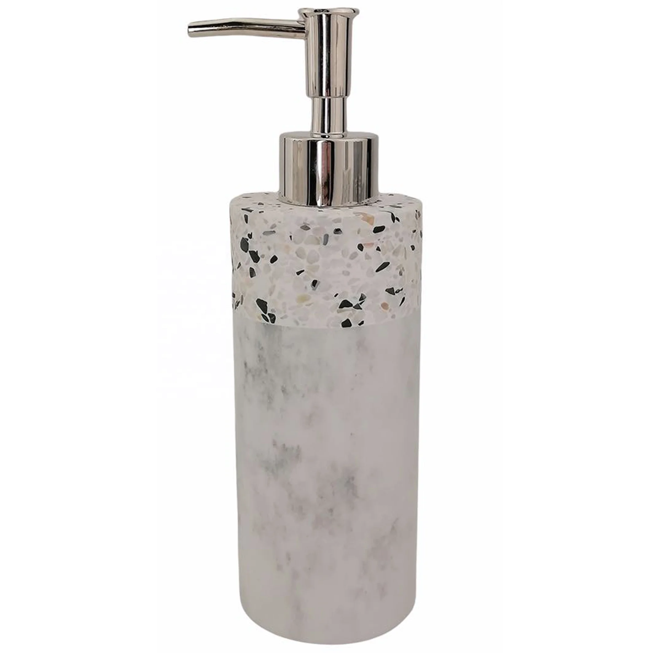 Terrazzo effect Resin Soap Dispenser - Bathroom Accessories