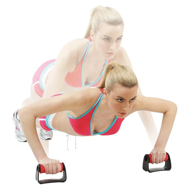 ANCORE Push Up Bar - Foldable Gymnastics Muscle Parallel Bars Foam Grips Push Up Bar Stand