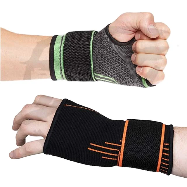 Wholesale sports wrist brace weightlifting powerlifting wrist straps support wraps belt 2024