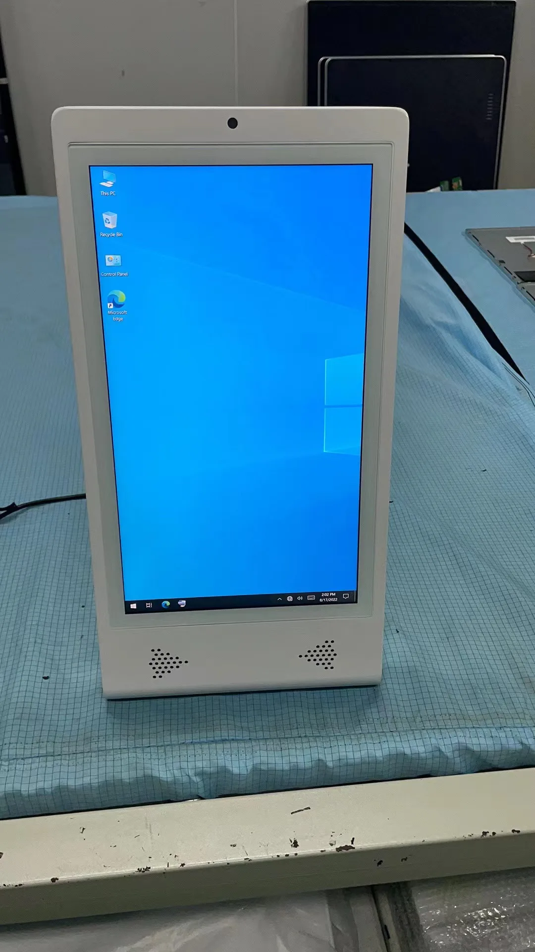 all in one computers 14inch 17.3inch 21.5inch customized L shape all in one desktop computer with camera