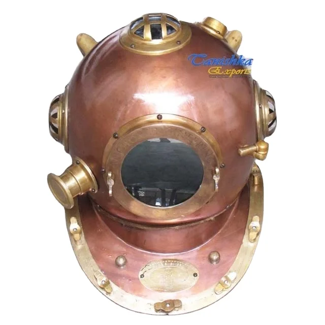 Nautical Maritime Diving Anchor Engineering Helmet Metal Made Deep Sea Scuba Metal Craft U.S navy mark V scuba divers helmet