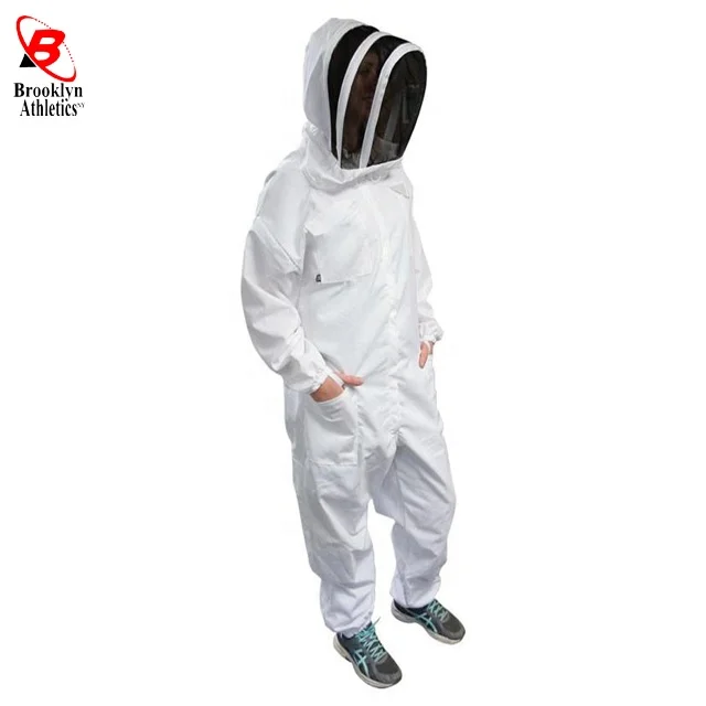 BEEKEEPING MEN COTTON SUIT WITH FENCING VEIL